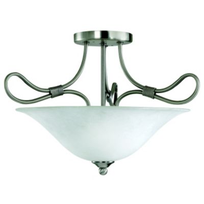 Stafford Semi-Flushmount by Kichler - Starlight Lighting USA and Canada
